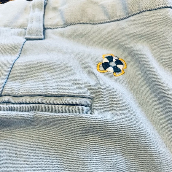 Castaway Nantucket Island Blue Shorts with horse embroidery - Picture 7 of 9